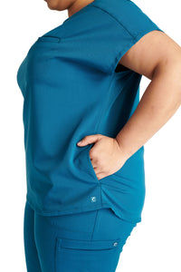 Atmos by Cherokee Women's V-Neck Dolman Sleeve Scrub Top