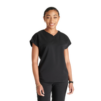 Atmos by Cherokee Women's V-Neck Dolman Sleeve Scrub Top