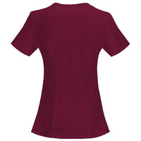 Cherokee Infinity Mock Wrap V-neck Top