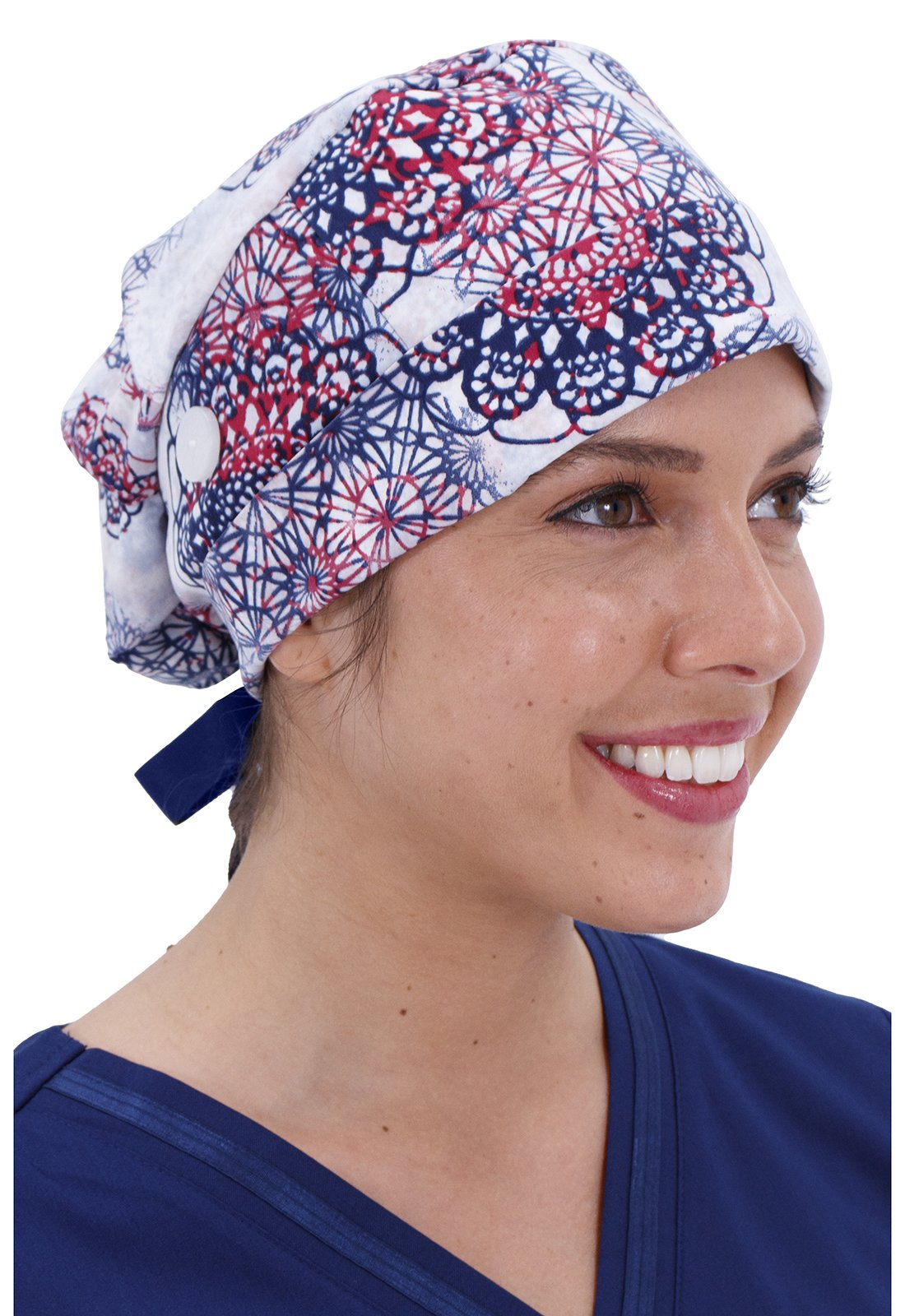 Healing Hands Sloan Printed Scrub Cap