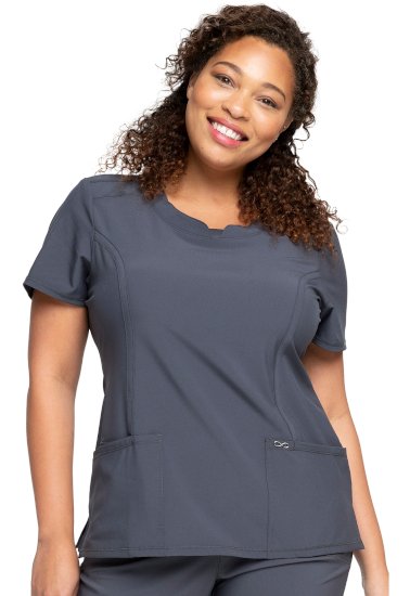 Cherokee Infinity Round Neck Top