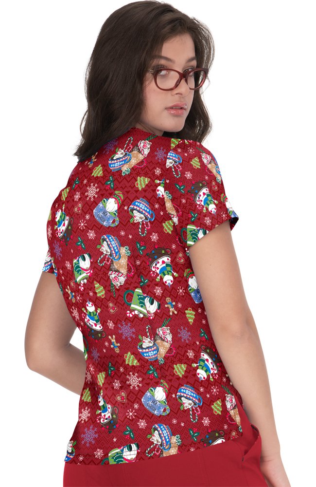 Leslie Print Top