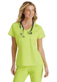 Skechers by Barco 1 Pocket V-neck Tuck In Top