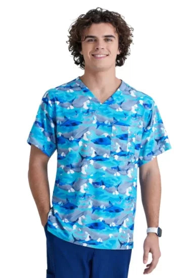 Skechers by Barco Men's V-Neck Top