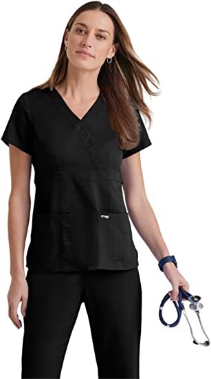 Grey's Anatomy  Riley 3-pocket Top 4153