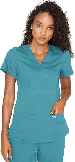 Grey's Anatomy  Riley 3-pocket Top 4153