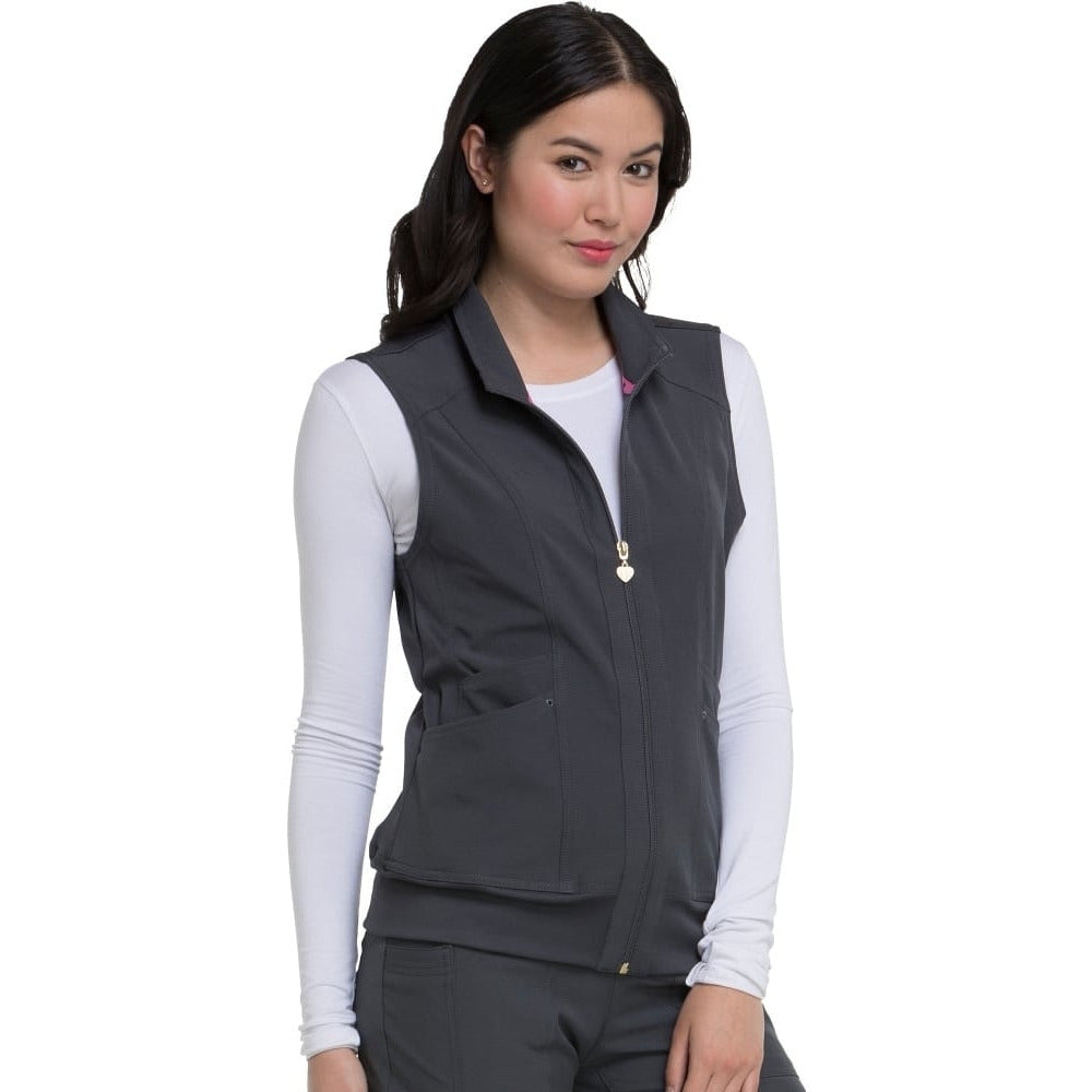 Heartsoul by Cherokee Zip Front Vest