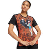 Tooniforms by Cherokee Nightmare Before Christmas Scrub Top