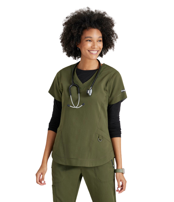 Grey's Anatomy by Barco Impact Elevate Top