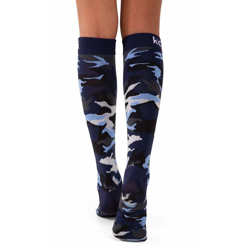 koi Camo Blues Compression Socks